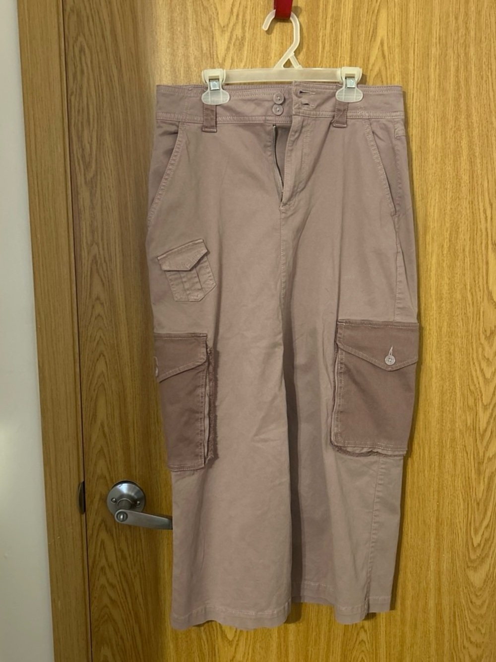 SO Women’s Maxi Cargo Skirt in Dusty Mauve